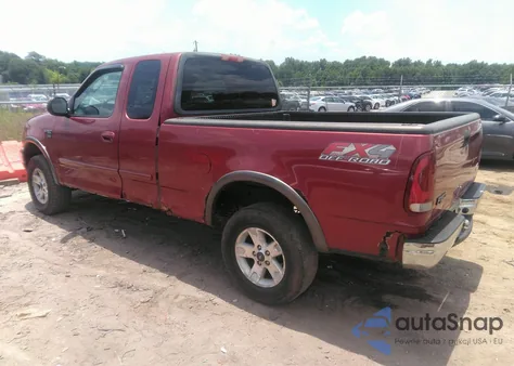 2002 Ford F-150 Lariat/Xl/Xlt z USA, uszkodzony, nr VIN 1FTRX18W72NB97997